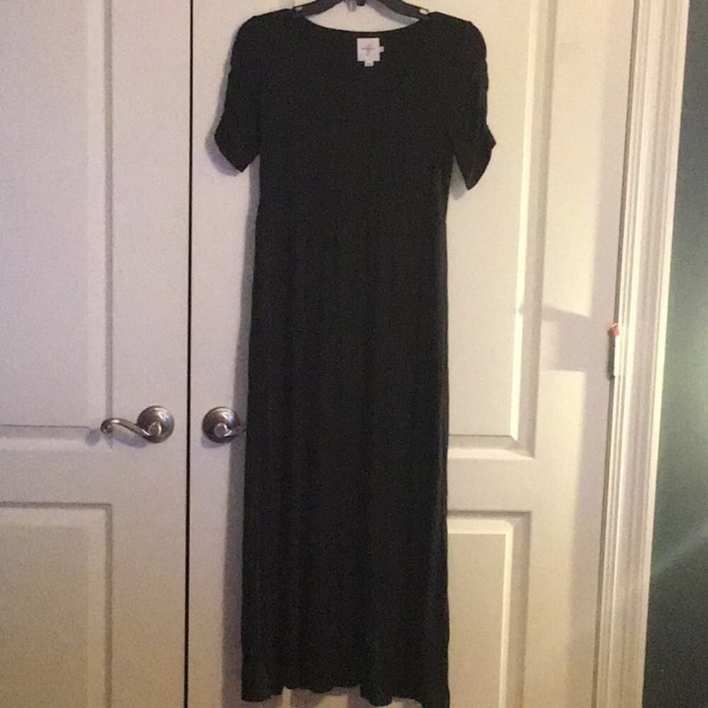 The nines by Hatch size XS new no tagsVery long black stretchy maternity dress